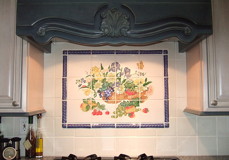 backsplash tile mural